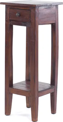 Produktbild von TELEFONTISCH "NAPOLEON" | 75x30x30 cm, Mahagoni | Beistelltisch | Farbe: 03 dunkelbraun