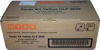 Produktbild von Utax Tonerpatrone - 4462610016 - gelb - 10.000Seiten