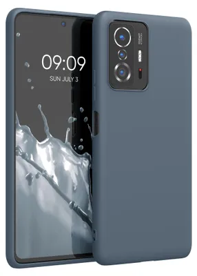 Produktbild von kwmobile Handyhülle für Xiaomi 11T / 11T Pro Hülle - TPU Case - Kabelloses Laden - Schutzhülle Cover in Dunkler Schiefer