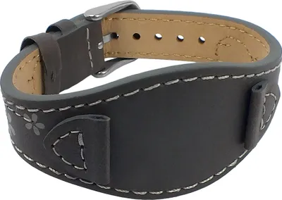 Produktbild von s.Oliver Damen > Unterlagenband Leder grau> SO-3386-LQ Blumenmuster