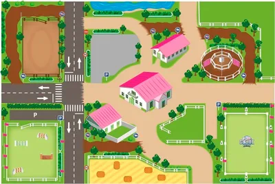 Obrázek produktu pro Kidsglobe hrací koberec Manege XXL - 100x150cm
