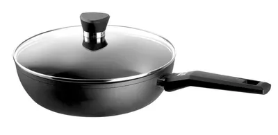 Produktbild von ROHE Germany Aluminium-Schmorpfanne Henry, 28 cm, mit Glasdeckel