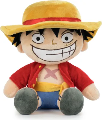 Produktbild von One Piece Luffy Plüschfigur - 27 cm Kuscheltier für Fans und Sammler ORIGINAL
