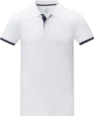 Produktbild von Elevate - "Morgan" Poloshirt für Herren kurzärmlig PF3821 (S) (Weiß)