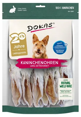 Zdjęcie produktu dla Dokas 180gx7 suszone uszy królika