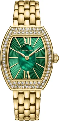 Produktbild von Cerruti 1881 Armbanduhr Date CALLIANO Gold Green