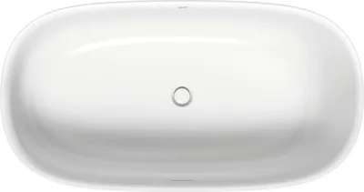 Produktbild von DURAVIT 700462000000000 Badewanne Zencha, 1600x850mm, weiß,