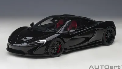 Produktbild von Autoart 76065 McLaren P1 2013 schwarz 1:18