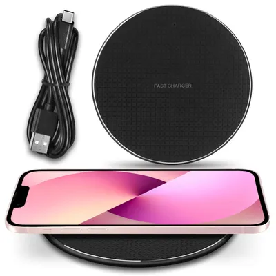 Produktbild von QI Wireless Ladestation für Apple iPhone 17 16 16e 15 Pro Max 15W Ladegerät