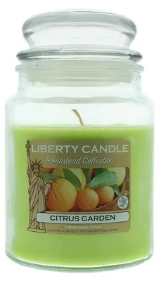 Obrázek produktu pro Liberty Candle, kolekce Homestead – Citrus Garden, Citrus Garden, vonná svíčka, 510 g