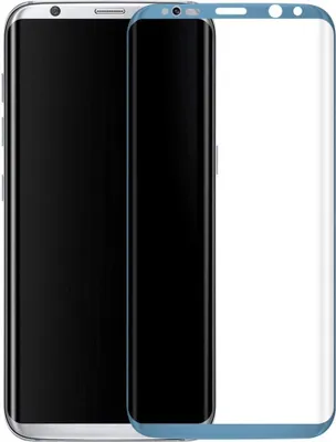 Produktbild von Samsung Galaxy S8 3D Panzer Glas Folie Display 9H Schutzfolie Hüllen Case Blau