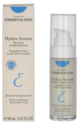 Image de Embryolisse Hydra-Sérum à l'acide hyaluronique, 30 ml - Sérum d'hydratation intense pour une peau éclatante