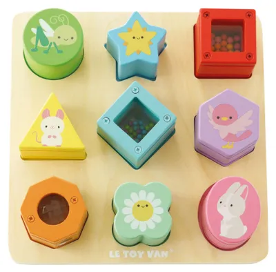 Image de Le Toy Van Sensory Shapes, 1 an(s), Bois, Multicolore