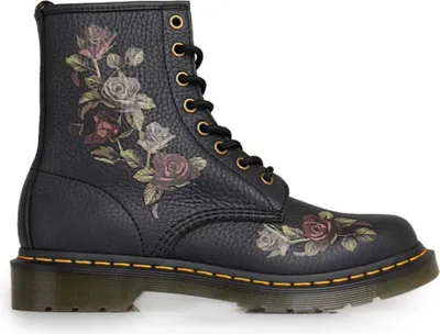 Produktbild von Dr. Martens Damen Schnürstiefeletten/ Combat Boots Schwarz Glattleder Größe: 37