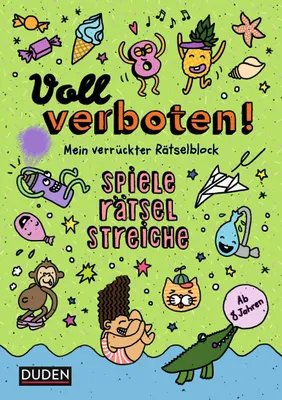 Produktbild von Voll verboten! Mein verrückter Rätselblock 3 - Ab 8 Jahren