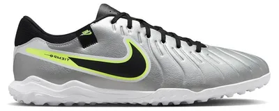 Produktbild von Nike Tiempo Legend 10 Academy TF Metallic Silver Volt Black - EU 36