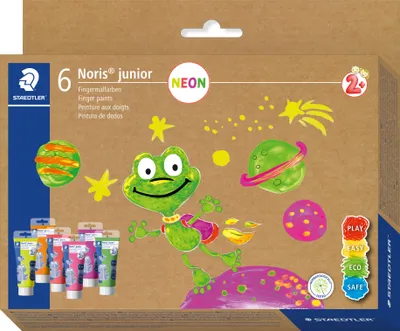 Obrázok produktu pre STAEDTLER farba na prsty NJ Neon 6ks (8816F C6)