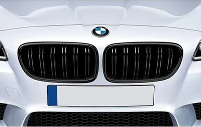 Produktbild von Kühlergrill Sport Grill Gitter Schwarz Glanz für BMW 5er F10 F11 F18 2010-2017
