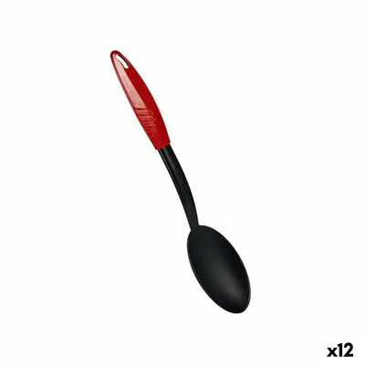 Produktbild von Löffel Rot Schwarz Nylon (3 x 32,5 x 7 cm) (12 Stück)