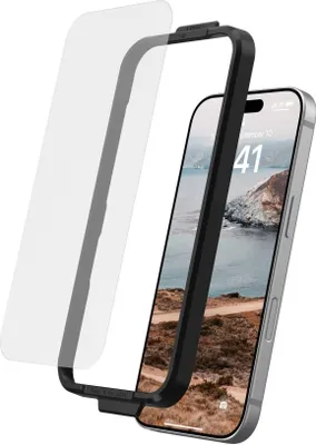 Produktbild von Urban Armor Gear 14436211NA, Apple, iPhone 16 Pro, Fallbeständig, Schlagfest, Kratzresistent, Transparent, 1 Stück(e)