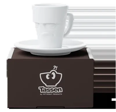 Obrázok produktu pre Fiftyeight T_02_15_58, Samostarný, 0,08 L, Džbánok, Espresso, Biela, Porcelán