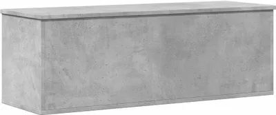 Produktbild von vidaXL Truhe Betongrau 102x35x35 cm Holzwerkstoff