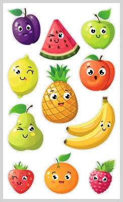 Produktbild von Ministicker Kinder Früchte 11-tlg.