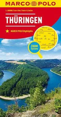 Immagine prodotto di MARCO POLO Carta della Germania Foglio 7 Turingia 1:200 000