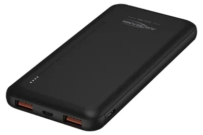 Produktbild von ANSMANN Powerbank 10000mAh Schnellladefunktion 20W, 2 USB & 1 USB Type-C Port