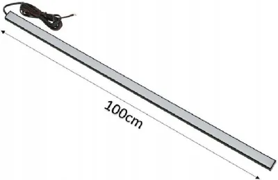 Obrázek produktu pro LED osvětlení zavazadlového prostoru Vnitřní osvětlení zavazadlového prostoru černé 100cm světlo mrazivé 10035