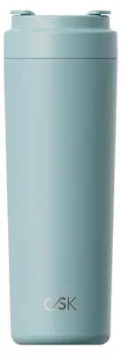 Produktbild von LUMA Thermobecher 600 ml, doppelwandig isoliert, aus Edelstahl, BPA-frei, blau
