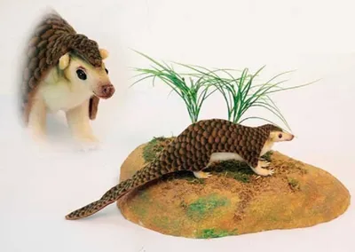 Produktbild von Hansa Toy 6091 Schuppentier Pangolin 55 cm Kuscheltier Stofftier Plüschtier