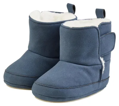 Zdjęcie produktu dla Butki dla niemowląt Sterntaler Baby Stiefel Uni – uniseksowe buty dla dzieci wykonane ze sztucznej skóry, zapinane na rzep
