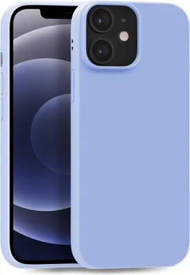 Produktbild von Hülle für Apple iPhone 12 Mini - Handyhülle Cover aus Silikon in Babyblau