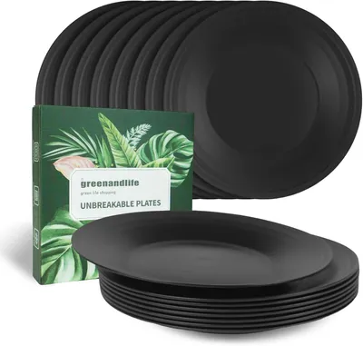 Zdjęcie produktu dla Pojemniki na żywność z tworzywa sztucznego, 8 sztuk, 25 cm, nadają się do mycia w zmywarce, idealne do kuchni