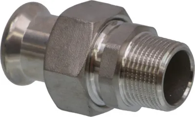 Image de VSH XPress en acier inoxydable R2735, raccord à vis traversant I/AG, 22 mm x 1"