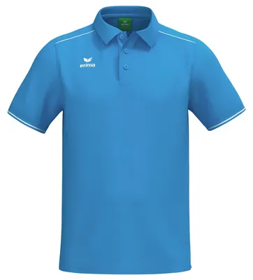 Produktbild von Erima Cmpt Poloshirt Curacao/weiß