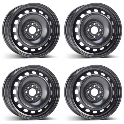 Productafbeelding van 4 stalen velgen, 6.0Jx15 inch, ET35, 4x98 boutgaten, geschikt voor Fiat Panda. (Set van 4)