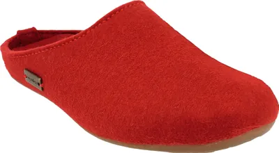 Produktbild von Haflinger Damen Herren Hausschuh Pantoffel Everest Fundus 481024, Größe:40 EU, Farbe:Rot