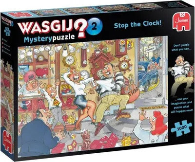 Immagine prodotto di Jumbo Games 81933 Jumbo Wasgij Mystery 2 Puzzle 1000 pezzi