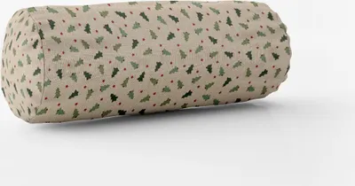 Produktbild von Kissenhülle XMAS Tree Weihnachtsbaum div. Größen von SCHÖNER LEBEN. Größe 15x40cm (ØxB) Nackenrolle 15x40cm (ØxB) Nackenrolle Größe