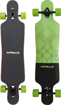 Produktbild von Apollo Longboard "Vanua" Twin Tip DT Komplettboard 101,6 x 24,6 cm 8 Lagen Holzdeck Cruiser-Board
