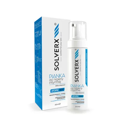 Immagine prodotto di Schiuma per l'igiene intima con soluzione per pelli atopiche, 200 ml