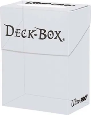 Zdjęcie produktu dla Amigo Ultra Pro Clear Deckbox Nadaje się do różnych gier karcianych