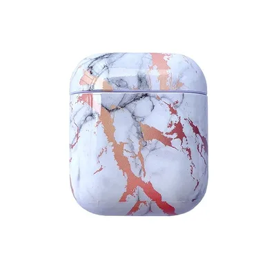 Produktbild von Schutzhülle für AirPods - Weißer Marmor