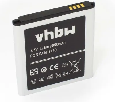 Produktbild von vhbw Akku Ersatz für Samsung EB-L1H9KLA, EB-L1H9KLU, EB-L1H9KLABXAR für Handy Smartphone Telefon (2050 mAh, 3,7 V, Li-Ion)