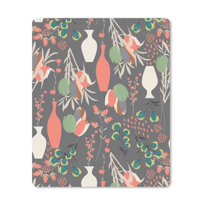 Produktbild von MuchoWow® Mauspad Mousepad Blumenstrauß - Blumen - Muster 19x23 cm - Mousepads - Maus Mat - Pad - Mausunterlage - Mauspads - Spielen