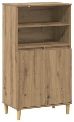 Obrázek produktu pro Komoda Artisan, dubový Imitace, 60 x 36 x 110 cm, materiál: dřevovláknitá deska