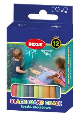 Image de Craie pour tableau blanc 12pcs