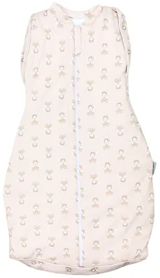 Produktbild von TupTam Baby Pucksack e Materialien Swaddle Bag Wattiert Babyschlafsack 2.5 TOG unisex, Farbe: Wattiert 2.5 TOG / Fuchs Beige, Größe: 3-6 Monate